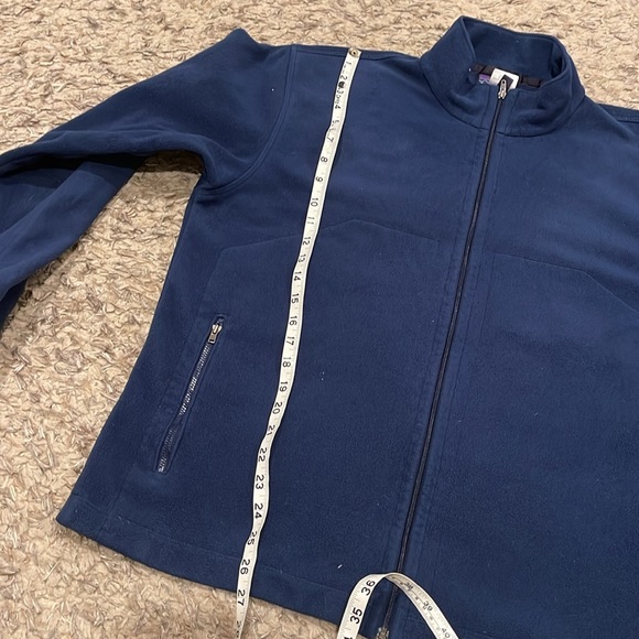 PATAGONIA SYNCHILLA BLUE FLEECE MOCK NECK ZIP FRONT LONG SLEEVE JACKET MEN'S L - Picture 9 of 9